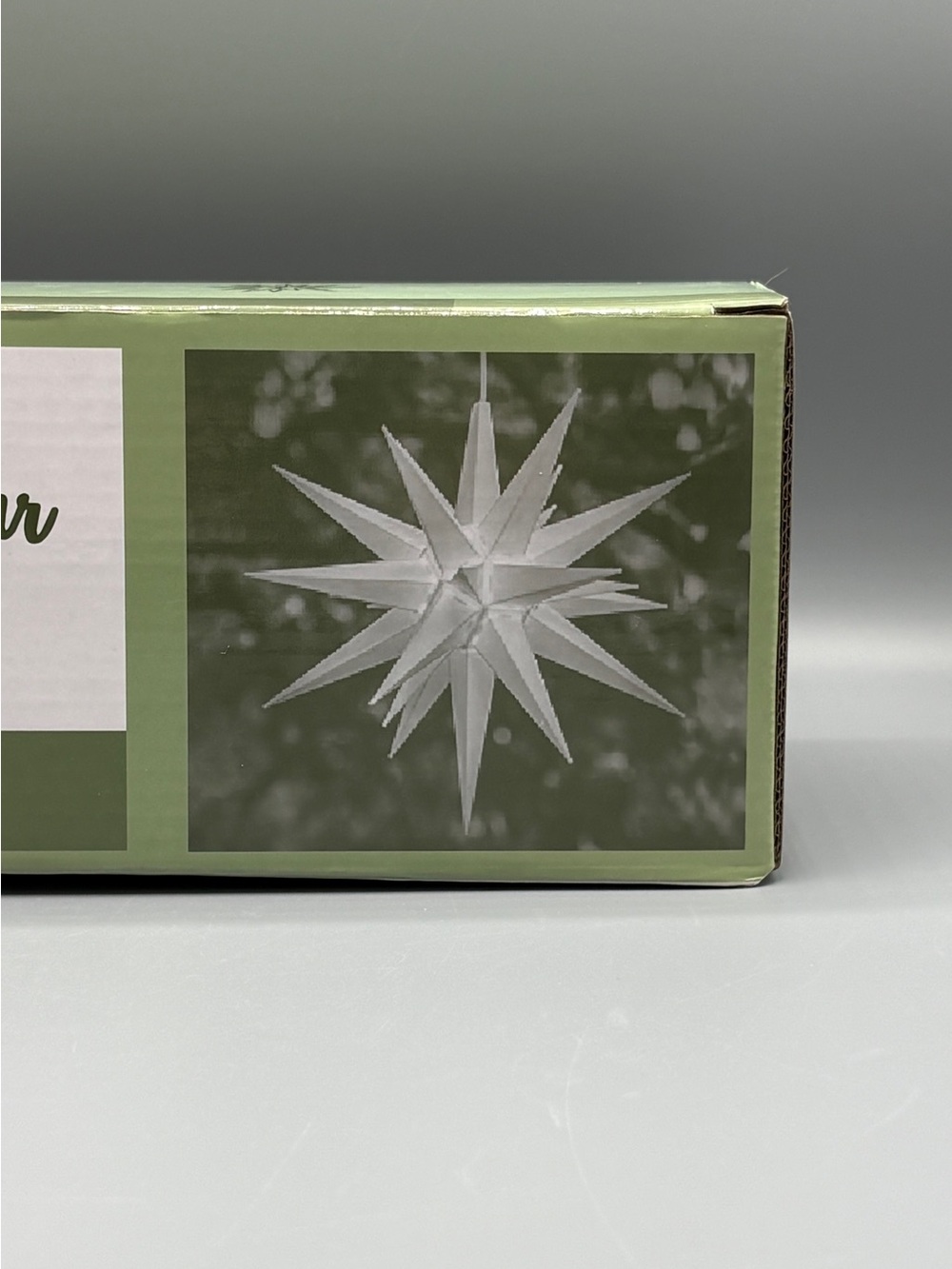 21-Inch Illuminated Hanging Moravian Star for Advent & Christmas- Elf Logic  NEW